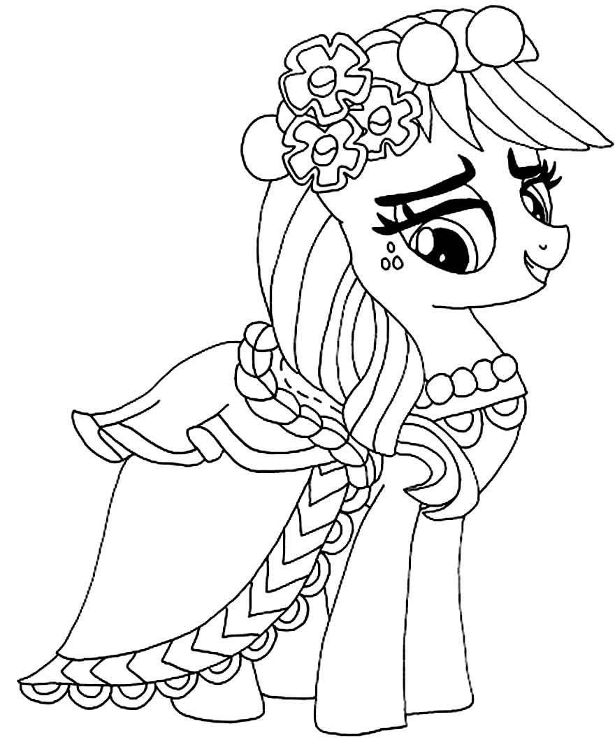 Coloriage My Little Pony à colorier 