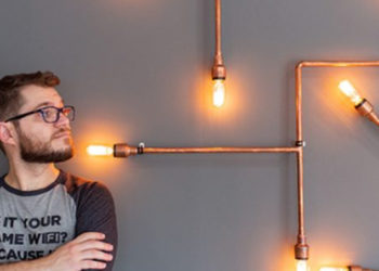 DIY une applique murale industrielle