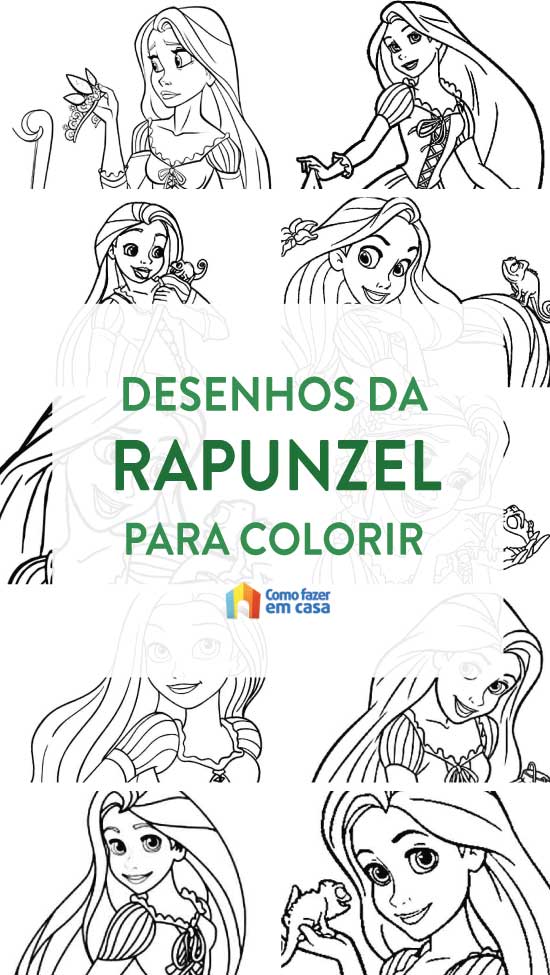 Coloriages Raiponce