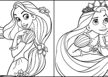 Coloriages Raiponce