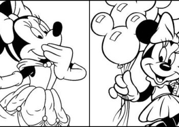 Coloriage Minnie
