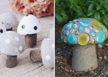 Comment faire des champignons décoratifs pour le jardin