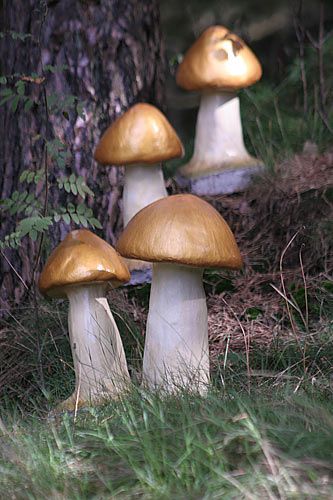 comment faire des champignons de jardin décoratifs (18)