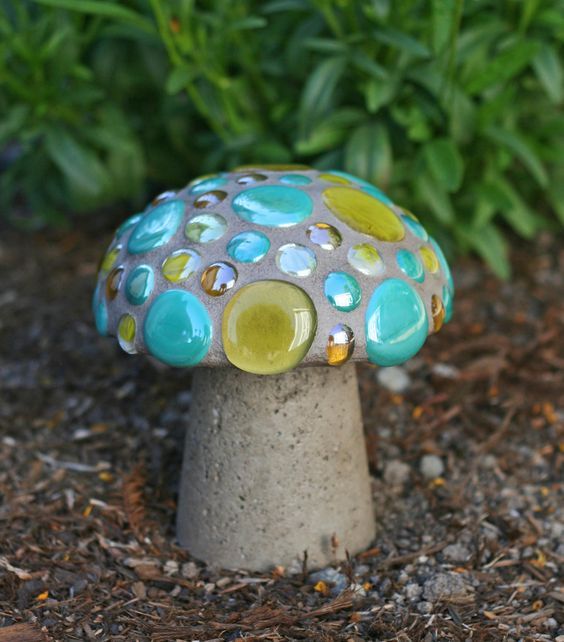 10 Mini Champignons En Bois Non Peints - Modèles Pour Graffiti DIY, Décoration, Maison De Poupée