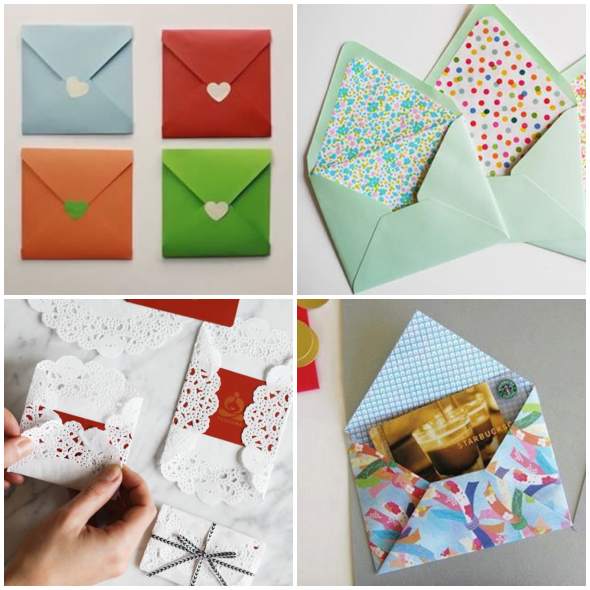 Comment créer différentes enveloppes en papier 