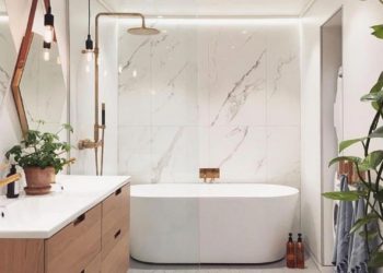 43 salles de bain minuscules avec des idées de baignoire