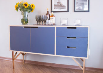 Faites-vous un buffet pour décorer la pièce