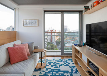 Pour maximiser, les résidents joignent deux appartements en un