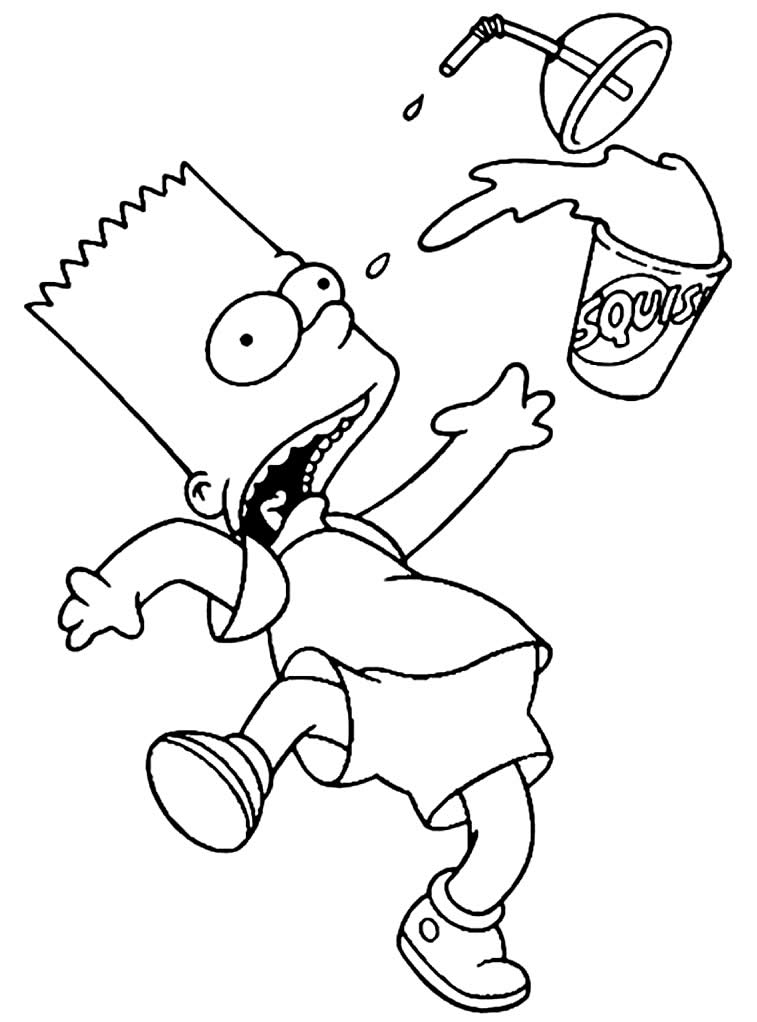 Bart Simpson - Dessins des Simpsons 