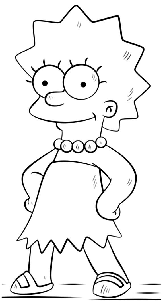 Lisa Simpson - Les Simpsons 
