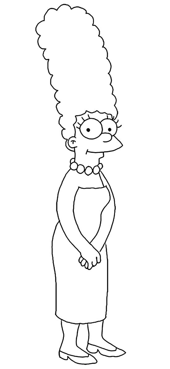 Marge Simpson - Les Simpsons 