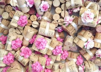 Faveurs de mariage avec du liège