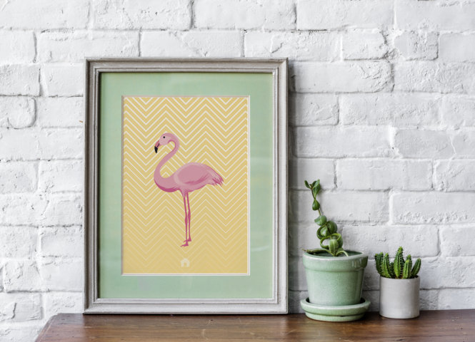 Cadres Flamingo