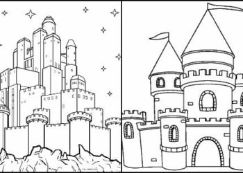 Coloriages Château