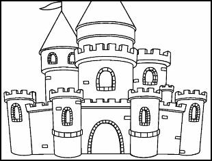 Coloriages Château