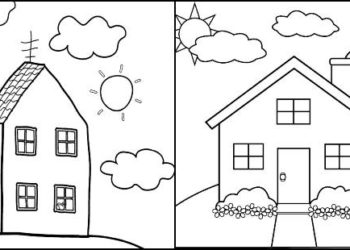Coloriages maison