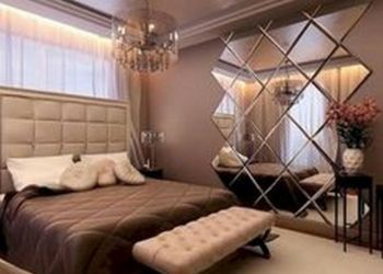 43 Gorgeous Monochromatic grey luxury bedroom