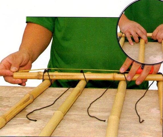 Comment faire un berceau en bambou