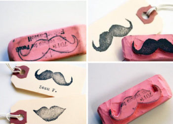 Comment faire un tampon en caoutchouc pour la fête des pères