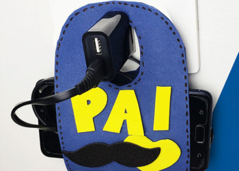 Support de téléphone portable en EVA pour la fête des pères