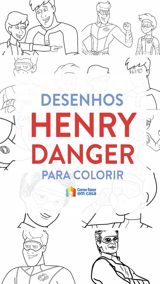 Coloriage de Henry Danger