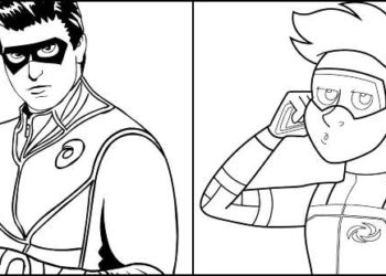 Coloriage de Henry Danger