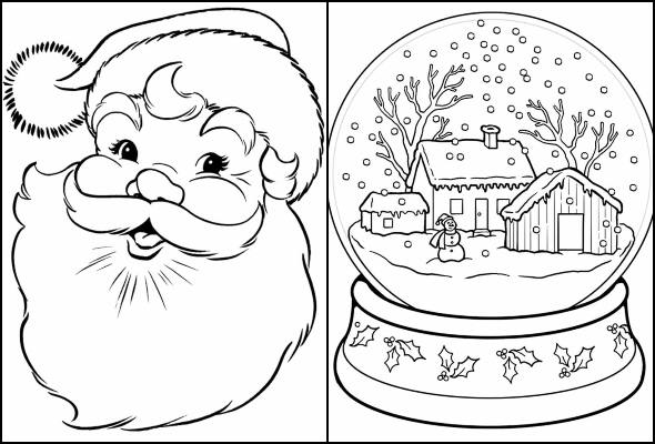 Coloriages de Noël