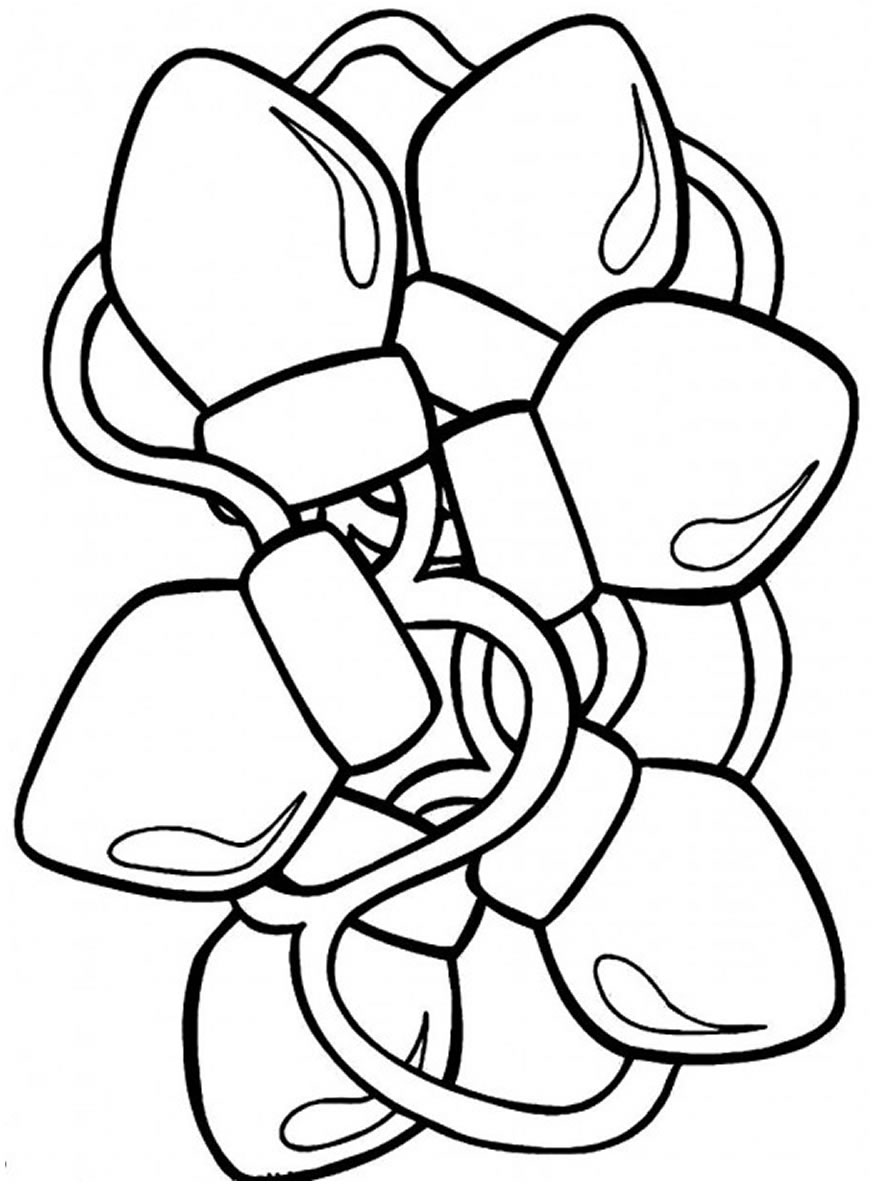 Dessin de Noël à peindre