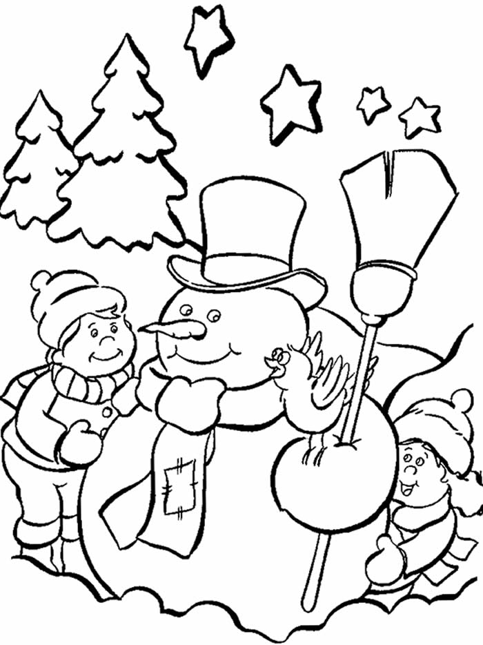 Coloriage de Noël à colorier, imprimer et imprimer