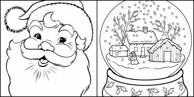 Coloriages de Noël