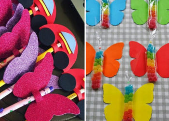 Papillons pour la journée des enfants