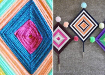 Art avec des bâtons de popsicle