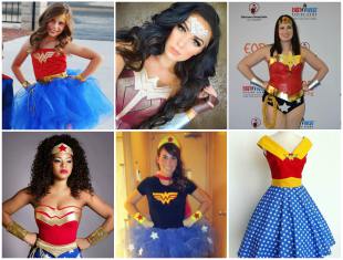 Costumes de carnaval de Wonder Woman - 20 belles idées