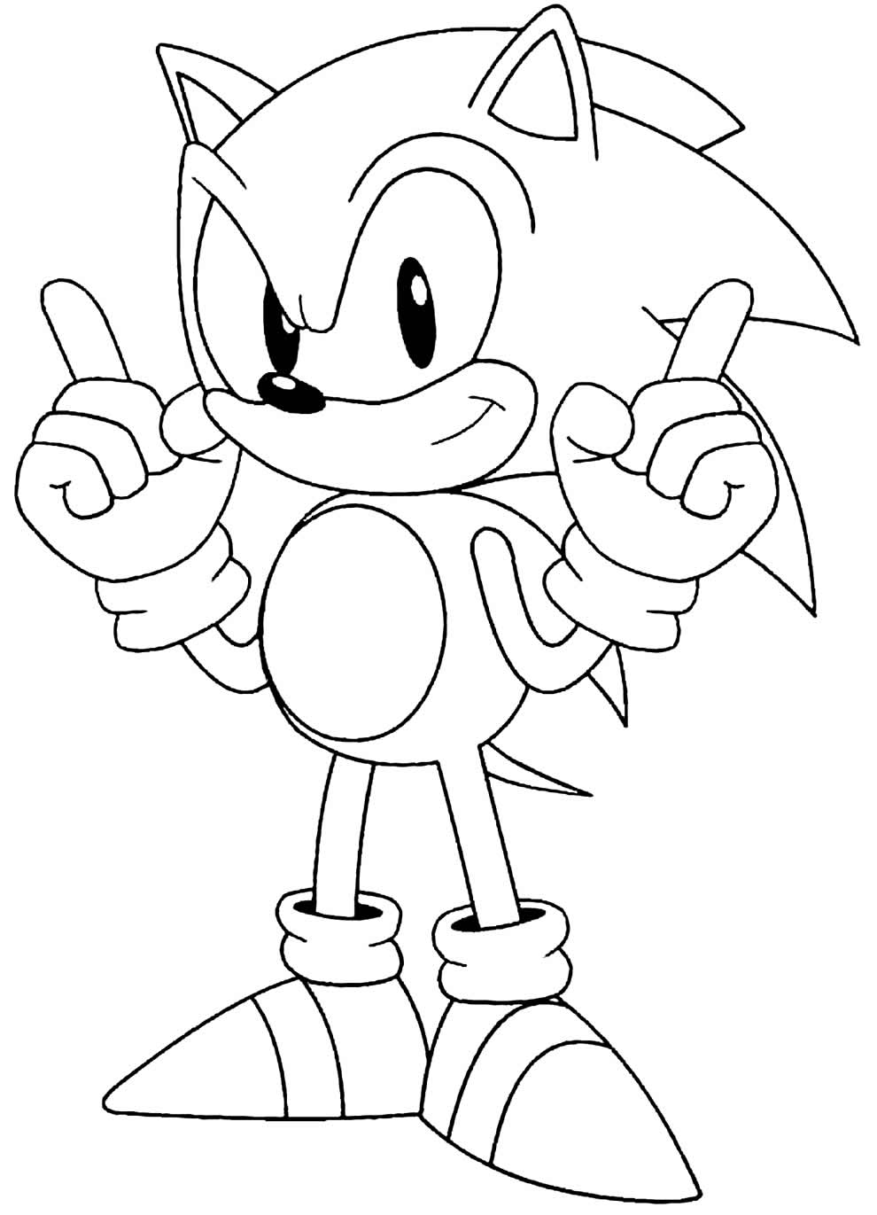 Coloriage Sonic Coloriages Images