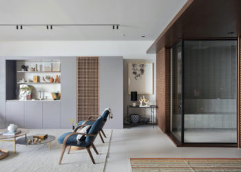 L’appartement dispose d’un sauna dans le salon