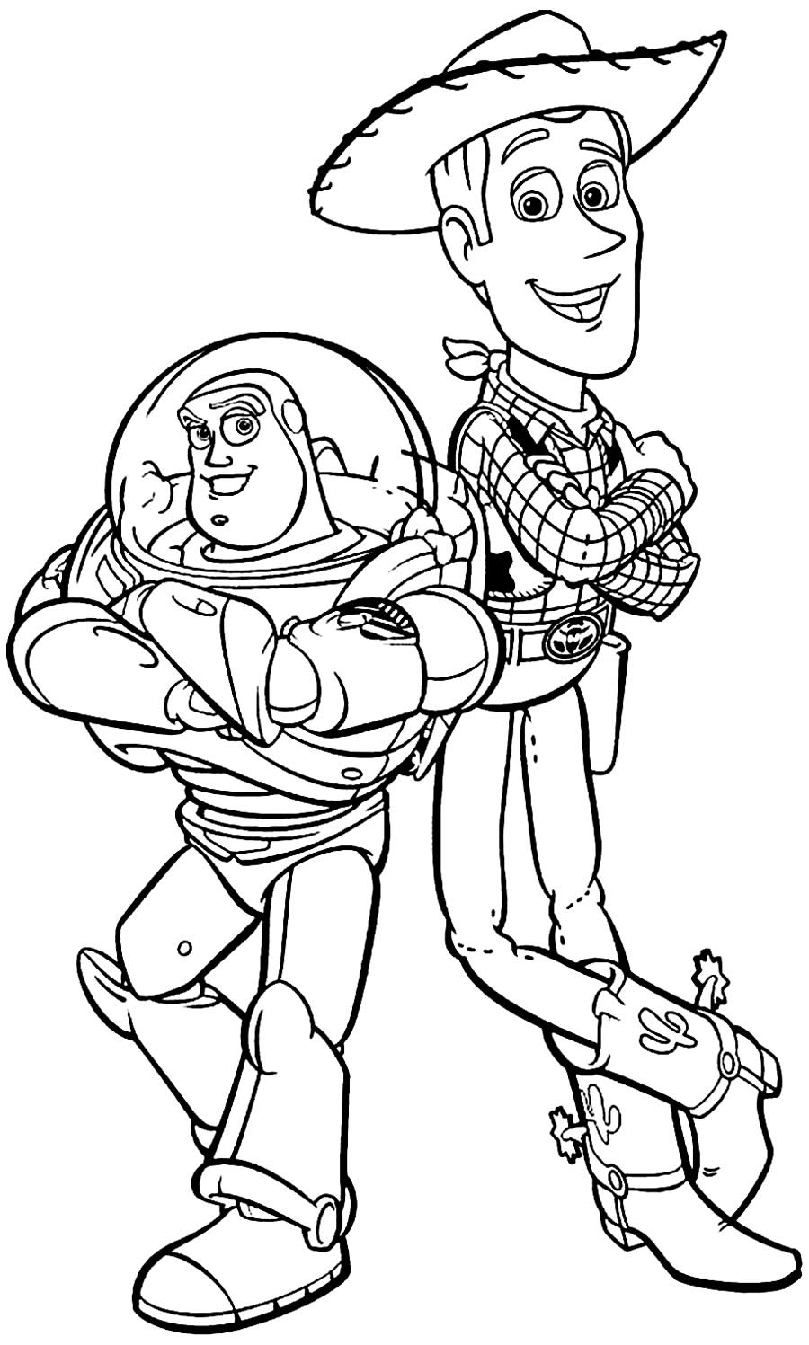 Toy Story Images A Colorier