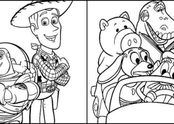 Coloriages de Toy Story à imprimer et colorier