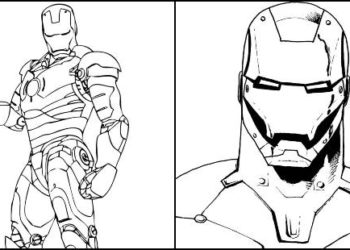 Livre de coloriage Iron Man