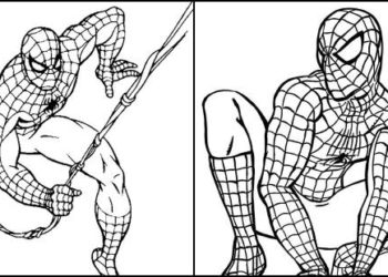 Coloriages Spiderman