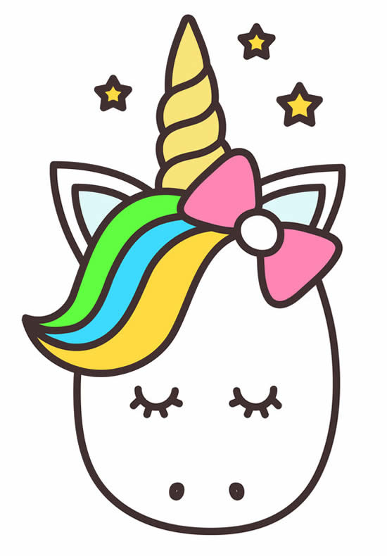 Dessin de licorne