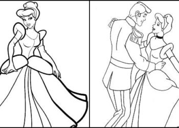 Coloriages de Cendrillon