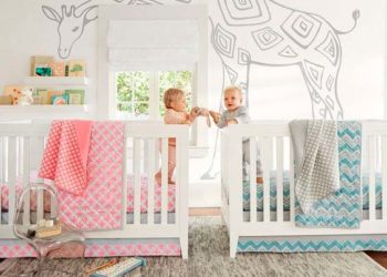 30 intérieurs étonnants d’une crèche pour un garçon et une fille