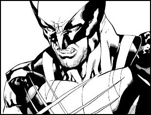 Coloriages Wolverine