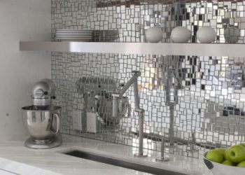 Carreaux métalliques à l’intérieur: 27 photos