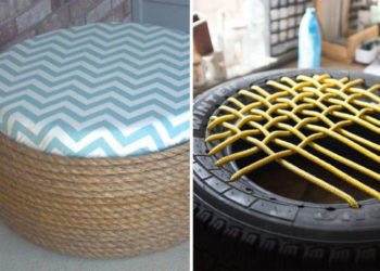 Tire bouffée avec des cordes