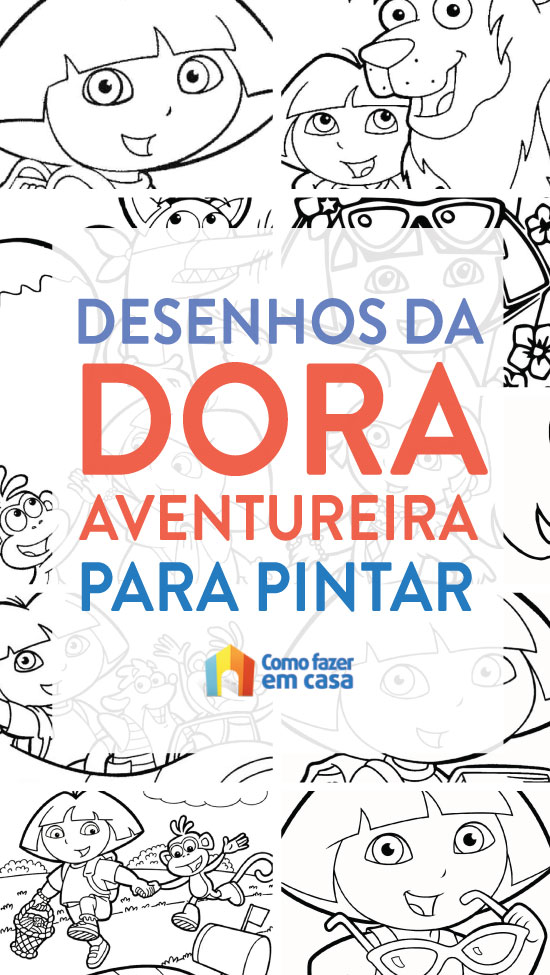 Coloriages de Dora l'exploratrice à peindre et colorier