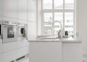 L’intérieur de l’appartement en blanc – 37 photos