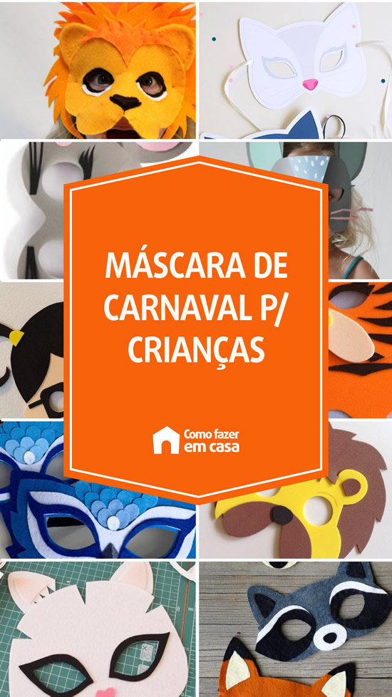 masque pour enfants pour le carnaval