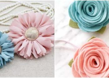 Tissu Fleur étape par étape