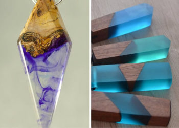 Comment faire un collier en résine et bois